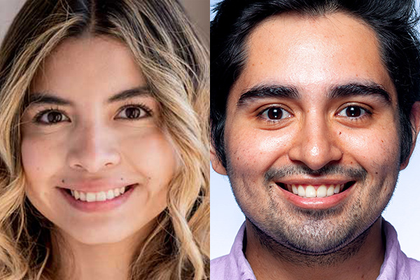 Pictured (l – r): Martinez Mejia and Moreno Romero