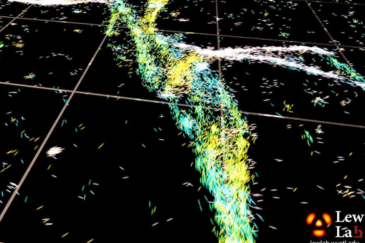 A new technique developed in the lab of Matthew Lew at the McKelvey School of Engineering measures the orientation of single molecules. (Courtesy: Lew Lab)