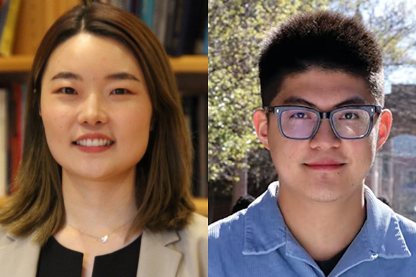 Pictured (l – r): Rao and Yang