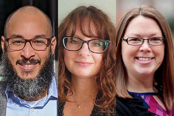 Pictured (l – r): Algarin, Goodwin-Frank, Simpson